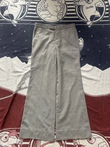 60s~70s 피에르 가르뎅 와이드 플레어 울 슬랙스