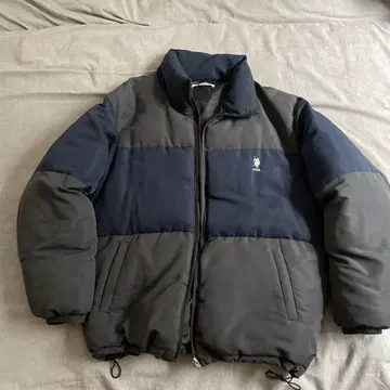 U.S. POLO ASSN. 다운 자켓 M 사이즈 네이비/그레이