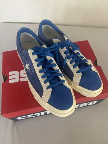 CONVERSE 원스타 스웨이드 파랑 27.0cm