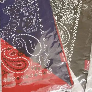 에반게리온 NERV SPLIT PAISLEYS BANDANNA