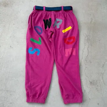 UNKNOWN PINK SWEAT PANTS Y2K