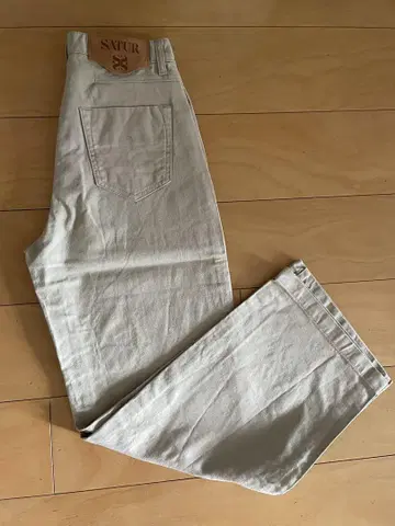 SATUR 베이지 팬츠