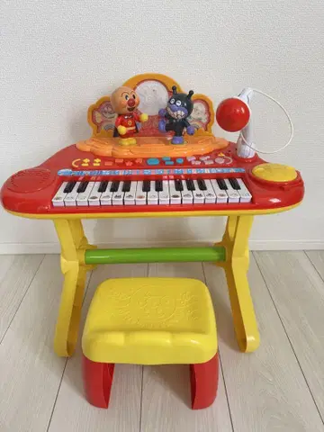 호빵맨 함께 스테이지 뮤직쇼 피아노 의자 포함