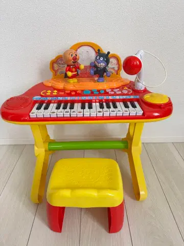 호빵맨 함께 스테이지 뮤직쇼 피아노 의자 포함