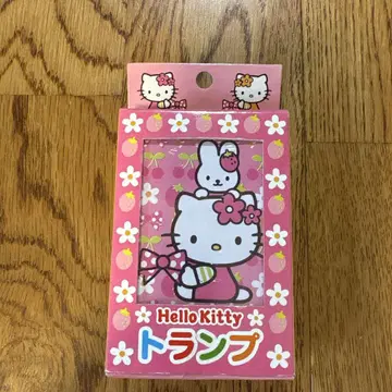 일본 한정 상품 Hello Kitty 트럼프 세트 [ 새상품 미사용 ]