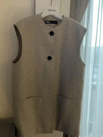 zara 베스트 XS 에크루