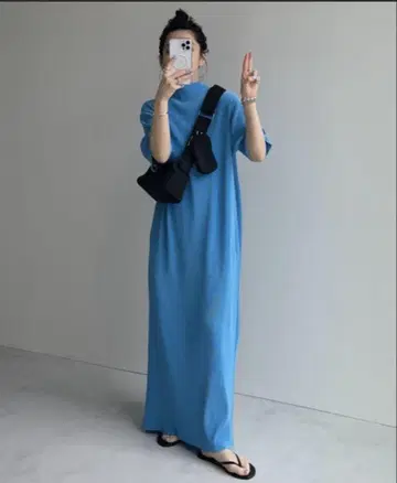 데일리 데일리 슈퍼 스트레치 플리츠 원피스 [반팔]