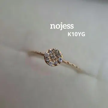 K10YG 다이아 서클 반지
