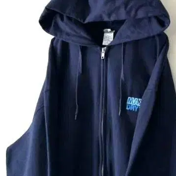 ZYNC MAXUM 자수 풀 집업 후드 맨투맨 XL 네이비 구제 의류