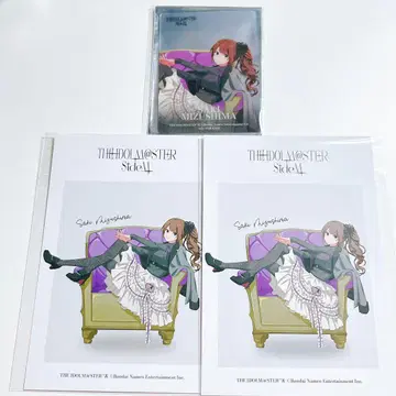 SideM 미즈시마 사키 다이마루 엽서 특전 클리어 카드 세트