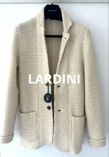LARDINI 아이보리 테일러드 자켓
