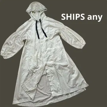새상품급 SHIPS any 쉽스에니 나일론 코트 레인코트 우비
