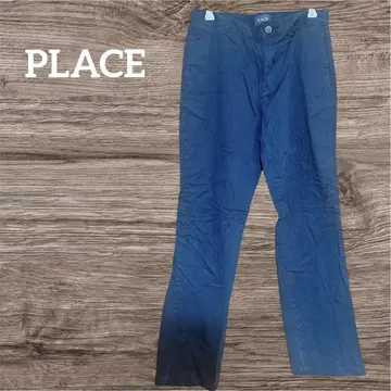 PLACE 블랙 블랙 바지 워크 팬츠 12