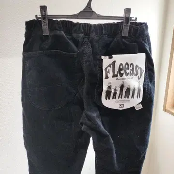 Lee FLeeasy 코듀로이 팬츠 블랙 새상품