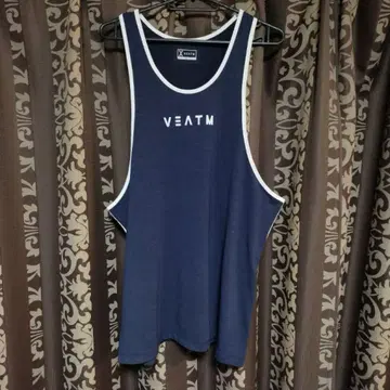 [ L ] VEATM 탱크탑 네이비&화이트
