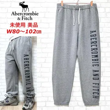 [ 미사용 ] ABERCROMBIE&FITCH 속기모 맨투맨 조거 팬츠