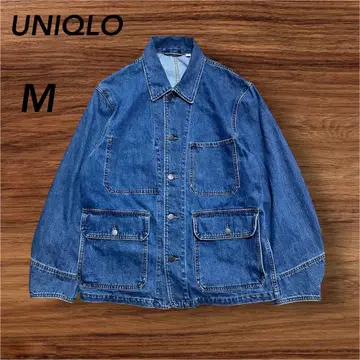 UNIQLO 유니클로 데님 커버올 M