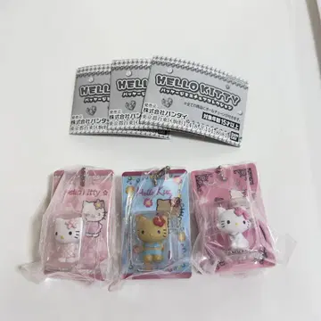 가챠 헬로키티 패키지 미니어처 컬렉션 3개 2