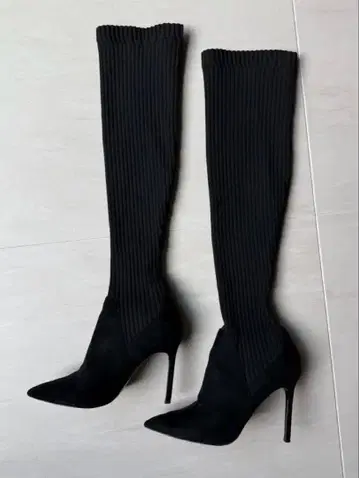 zara 스웨이드 롱 부츠