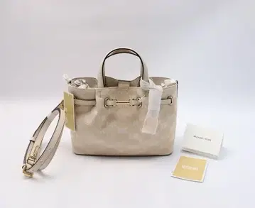 새상품 마이클코어스 CARSON 센터 지퍼 스몰 MK 시그니처