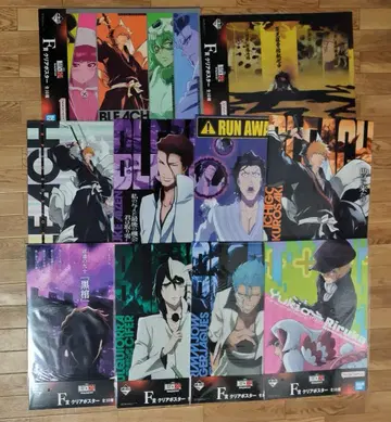 F상 클리어 포스터 제일복권 BLEACH 블리치