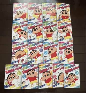 짱구는 못말려(크레용 신짱) DVD TV판 걸작선 17작품 세트 렌탈