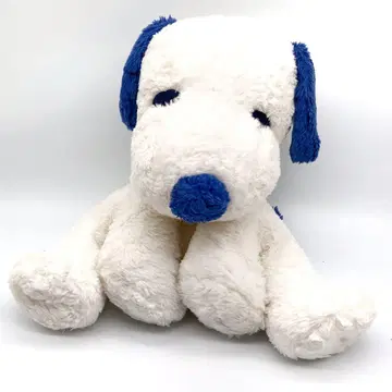 레트로 PEANUTS SNOOPY 파랑색 스누피 봉제 인형