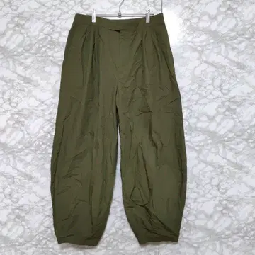 UNIQLO 코튼 벌룬 팬츠 캐주얼 팬츠 W73