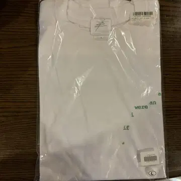 양문학 if i were an angel, T셔츠 WHITE L사이즈