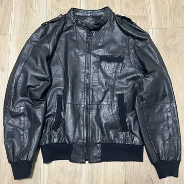 천연 가죽 TANNERY WEST 가죽 자켓 빈티지 R-8014