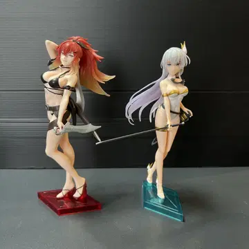 시골 촌뜨기, 검 성이 되다 Splash Girls 피규어 2개 세트