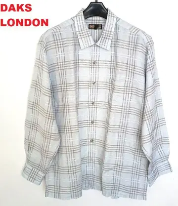 DAKS LONDON 닥스 런던 린넨 60% 긴팔 셔츠 미사용