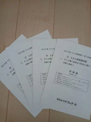2025년도 중소기업 진단사 2차 시험 공개 모의고사