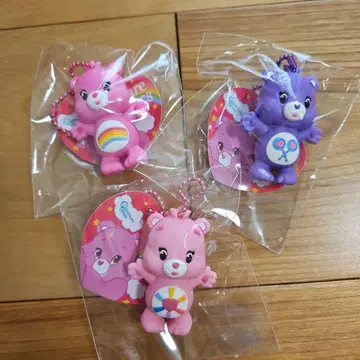 케어베어 키링 러버 마스코트 덕질 최애 컬러 Care Bears