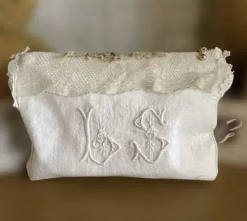 프랑스 앤티크 리메이크 파우치 handmade