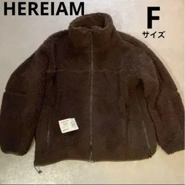 HEREIAM, 스포티 보아 블루종, 브라운