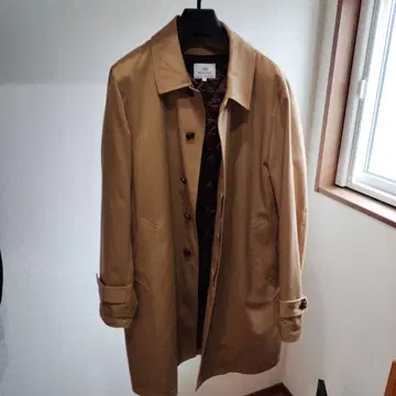 BEAMS HEART 스텐카라 코트 50 베이지