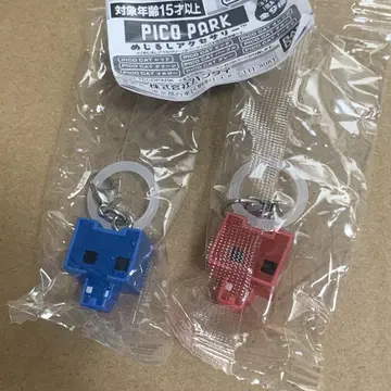 가챠 피코파크 메지루시 액세서리 블루 레드 빨간색 파랑