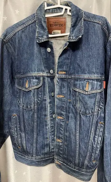 EDWIN 데님 자켓 LARGE