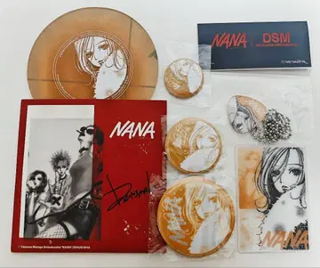 NANA 야자와 나나 혜택 카드 캔뱃지 키링 코스터 6종