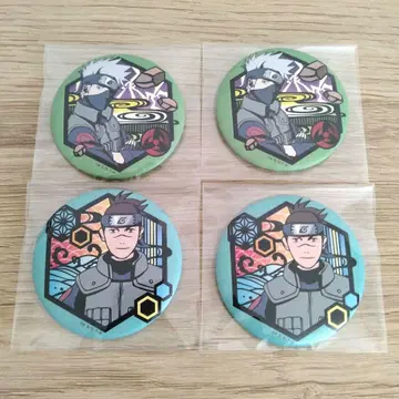 NARUTO 와시 캔뱃지 하타케 카카시 카카시 우미노 이루카 이루카