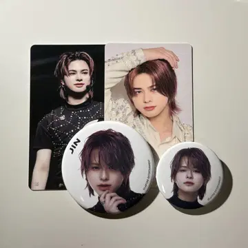 마츠다 진 캔뱃지 캡슐 토이 트레이딩 카드