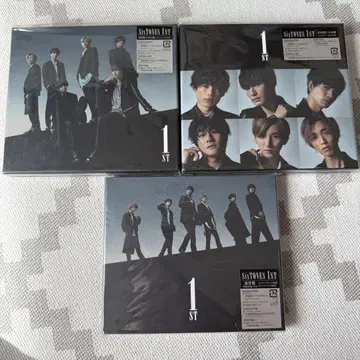 SixTONES 1ST 앨범 CD+DVD 3장 세트