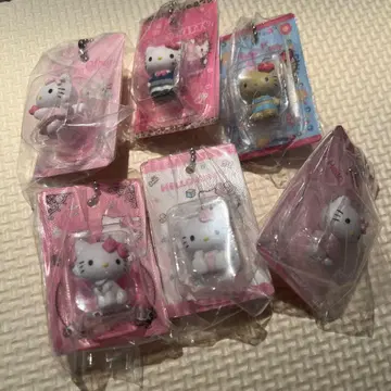 HELLO KITTY 패키지 미니어처 컬렉션 전 6종 컴플리트