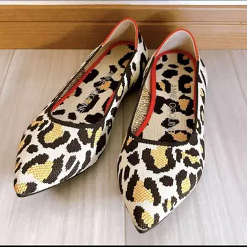 ANNECOQUINE 앙코키누 레오파드 펌프스 24cm