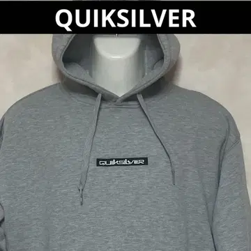 미사용 Quiksilver 그레이 후드티 퀵실버 맨투맨
