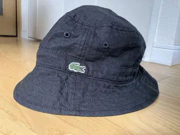 LACOSTE 버킷 햇 58cm 블랙