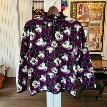 90's MICKEY 미키 플리스 자켓
