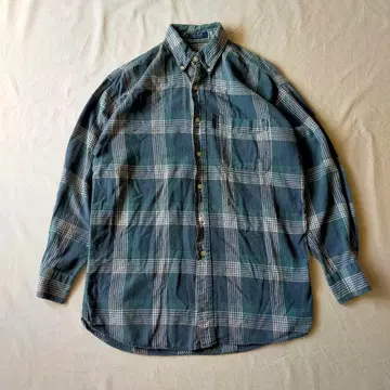 구제 의류 챕스 랄프 로렌 긴팔 플란넬 셔츠 라이트 플란넬 90s