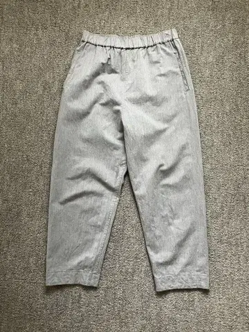 ARTS&SCIENCE Easy pants 0 블루 그레이 면 와시